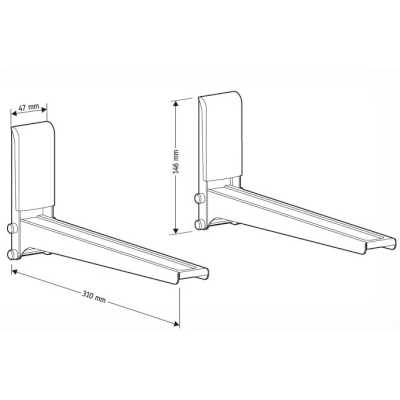 Holder MWS-2005 White