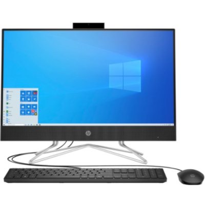 

HP All-in-One 22-df0010ur, Черный