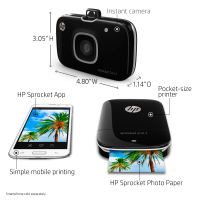HP Sprocket Red