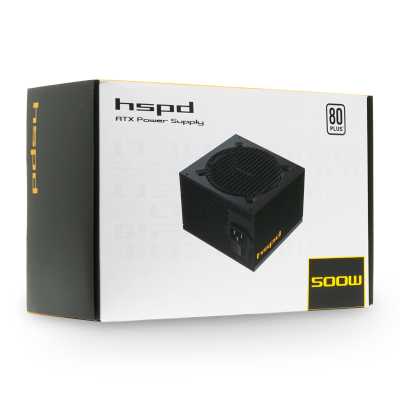 блок питания HSPD 500W HSK-500WN-BK