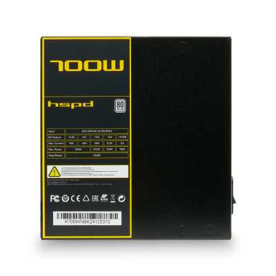 блок питания HSPD 700W HSK-700WN-BK