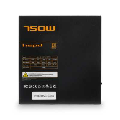блок питания HSPD 750W HSI-750GF-BK