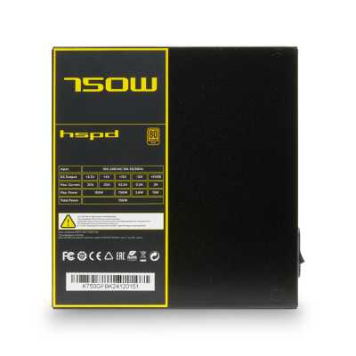 HSPD 750W HSK-750GF-BK