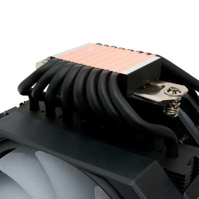 кулер HSPD A128 Black ARGB