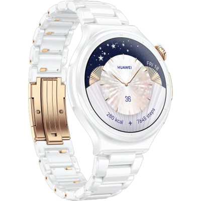 смарт часы Huawei Watch 6 Pro 43mm Ceramic Edition White 55020KDA