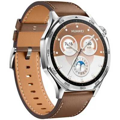 смарт часы Huawei Watch GT 5 46mm Brown 55020DGK