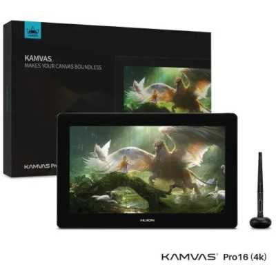 графический планшет Huion Kamvas Pro 16 4K Silver