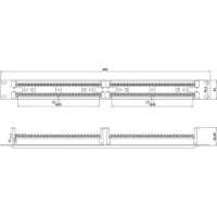 Hyperline 110C-19-100P-1U