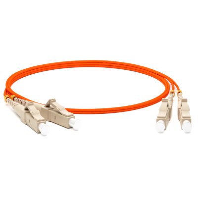 патч-корд оптический Hyperline FC-D2-50-LC/PR-LC/PR-H-15M-LSZH-OR