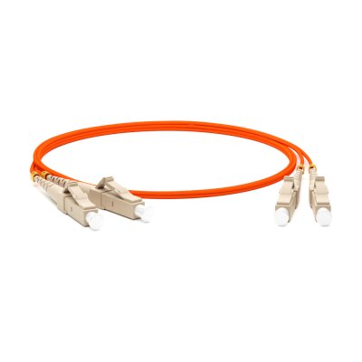 патч-корд оптический Hyperline FC-D2-50-LC/PR-LC/PR-H-20M-LSZH-OR