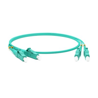 патч-корд оптический Hyperline FC-D2-503-LC/PR-LC/PR-H-15M-LSZH-AQ