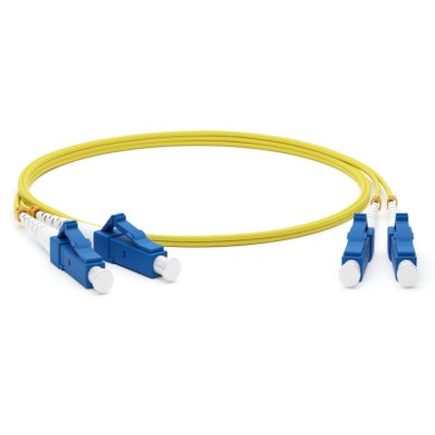 патч-корд оптический Hyperline FC-D2-9-LC/UR-LC/UR-H-2M-LSZH-YL