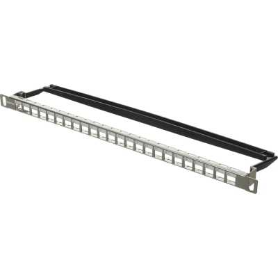 патч-панель Hyperline PPBLHD-19-24S-SH-RM