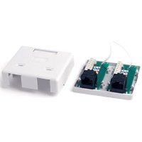 Hyperline SB2-2-8P8C-C5e-WH