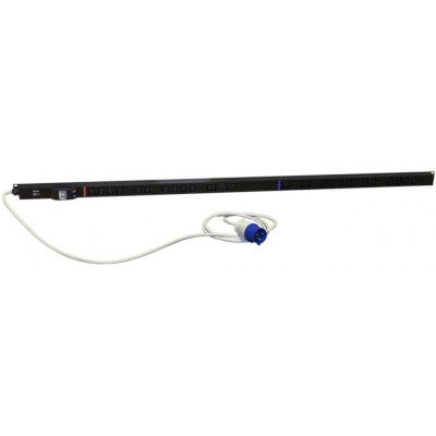 блок розеток Hyperline SHE-20IEC-4BIEC-B-3PVB