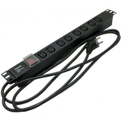блок розеток Hyperline SHE19-8IEC-S-2.5EU