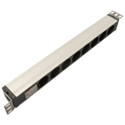 блок розеток Hyperline SHZ19-8SH-S-IEC