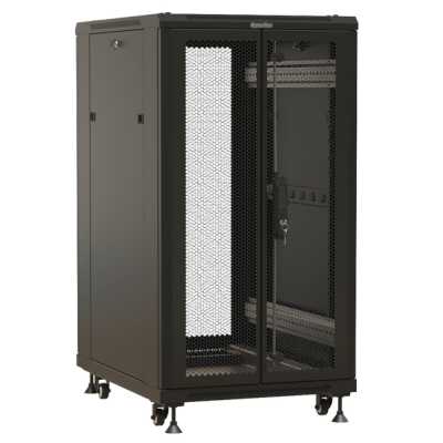 телекоммуникационный шкаф Hyperline TTBR-2266-DD-RAL9004