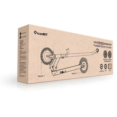 IconBIT Kick Scooter Street DUO TRS2024
