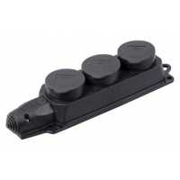 розетка силовая IEK Омега PKR61-016-2-K02