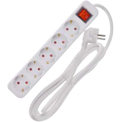 сетевой удлинитель IEK UM-YP10-16-05-05-ZK-K01