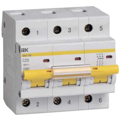 

IEK ВА47-100 3Р 32А 10кА С