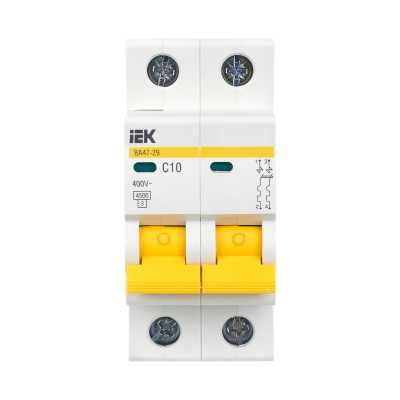 IEK ВА47-29 2P C 10А MVA20-2-010-C