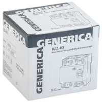 IEK ВД1-63 4Р 25А 30мА Generica MDV15-4-025-030