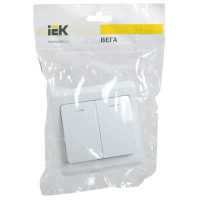 выключатель IEK Вега EVV21-K01-10-DM