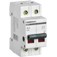 выключатель нагрузки IEK ВН-32 2Р 40А Generica MNV15-2-040