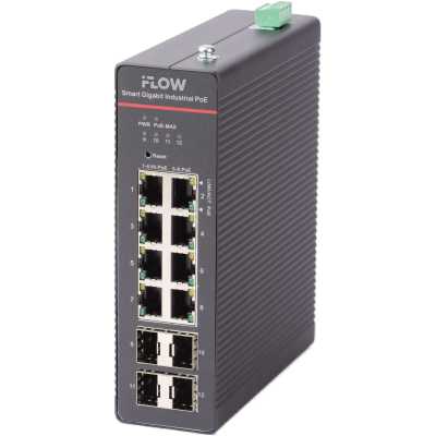 коммутатор iFLOW F-SW-IM612HPOE-PM-8G4GO