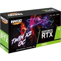 Inno3D nVidia GeForce RTX 3050 TWIN X2 OC 8Gb N30502-08D6X-11902130