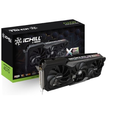 Inno3D nVidia GeForce RTX 4070 iChill X3 12Gb C40703-126XX-186148H