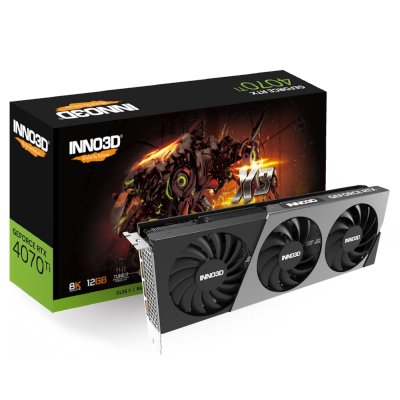 Inno3D nVidia GeForce RTX 4070 Ti X3 12Gb N407T3-126X-186148N