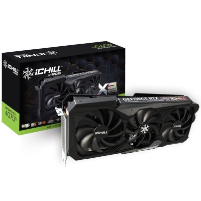 Inno3D nVidia GeForce RTX 4070 Ti iChill X3 12Gb C407T3-126XX-186148H