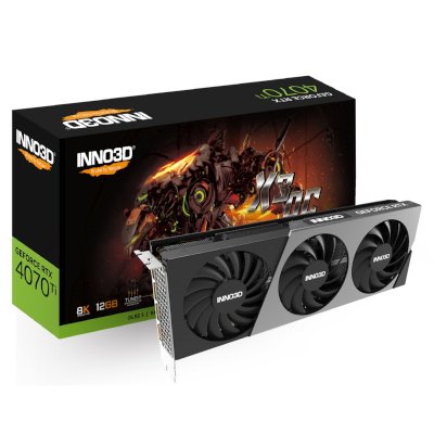Inno3D nVidia GeForce RTX 4070 Ti X3 OC 12Gb N407T3-126XX-186148N