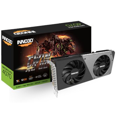 Inno3D nVidia GeForce RTX 4070 Twin X2 12Gb N40702-126X-185252N