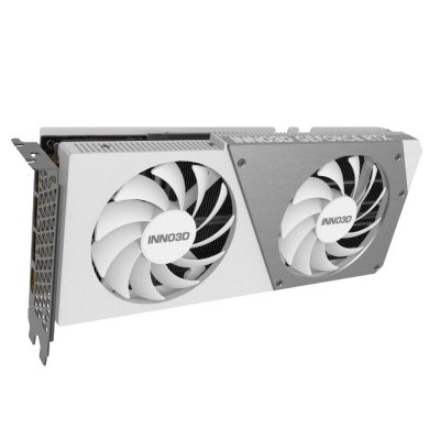 видеокарта Inno3D nVidia GeForce RTX 4070 Twin X2 OC White 12Gb N40702-126XX-185252W