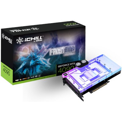 Inno3D nVidia GeForce RTX 4090 iChill Frostbite Ultra 24Gb C4090-246XX-1833FBU