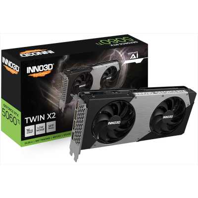 Inno3D nVidia GeForce RTX 5060 Ti Twin X2 16Gb N506T2-16D7-191073N