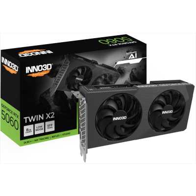 Inno3D nVidia GeForce RTX 5060 Twin X2 8Gb N50602-08D7-195071N