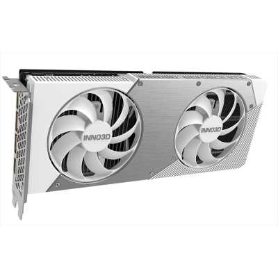 видеокарта Inno3D nVidia GeForce RTX 5060 Twin X2 OC White 8Gb N50602-08D7X-195070W