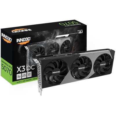 Inno3D nVidia GeForce RTX 5070 X3 OC 12Gb N50702-12D7X-195064L