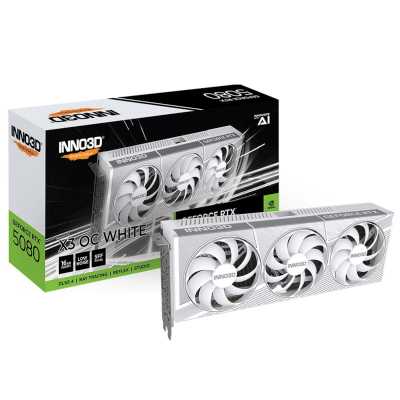 Inno3D nVidia GeForce RTX 5080 ХЗ ОС White 16Gb N50803-16D7X-17605211