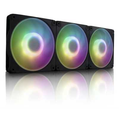 кулер InWin Mercury AM120S RGB 3 pack Black