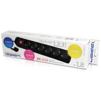 сетевой фильтр Ippon BK212 Black