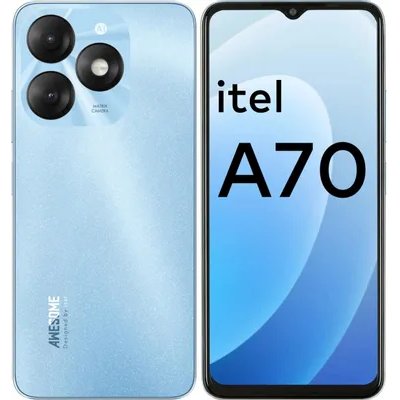 смартфон Itel A70 4/256GB Azure Blue