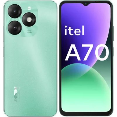 смартфон Itel A70 4/256GB Green