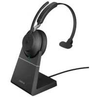 гарнитура Jabra Evolve2 65 USB-A MS Teams Mono with Charging Stand Black 26599-899-989