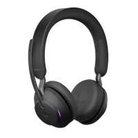 Jabra Evolve2 65 USB-C MS Teams Stereo with Charging Stand Black 26599-999-889